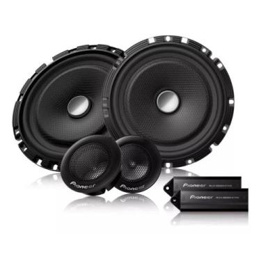Imagem de Alto-falantes Pioneer 6 Polegada Kit 2vias Tweeter Crossover