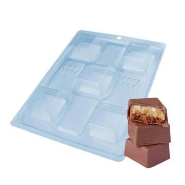 Imagem de Forma especial trad. pão de mel quadrado p c/ 3 partes bwb