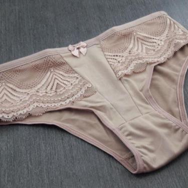 Imagem de Calçola em Microfibra e Renda Plus Size - C61 - Ternura Íntima