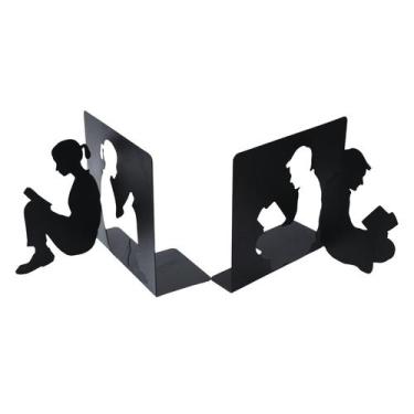 Imagem de Aparador Suporte Para Livros Bookends Leitura A Dois Leia - Ideallume,