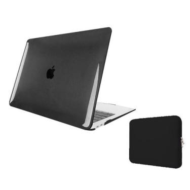 Imagem de Kit Capa Case Compativel Macbook AIR 13" A1466 A1369 cor BC + Capa Neo