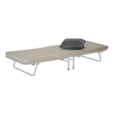 Imagem de Cama Dobrável Camping Campana Colchão Solteiro - JB Moveis