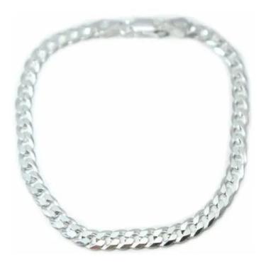 Imagem de Pulseira Masculina Gurmet 18cm Prata Legitima 925 - Lojas La+Ny, 18, p