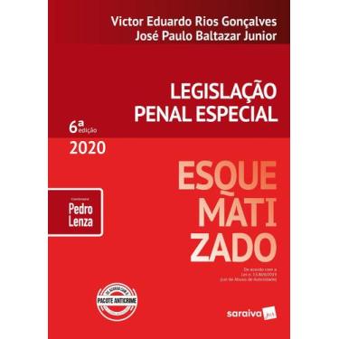 Imagem de Livro - Legislação Penal Especial Esquematizado - 6ª Edição 2020