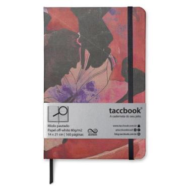 Imagem de Caderno Pautado taccbook Estudo flor 14x21 Ríg.