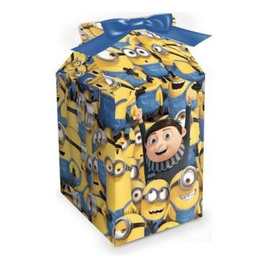 Imagem de Caixa Milk ( Tema: Minions ) - Contém 8 Un. Licenciado - Festcolor