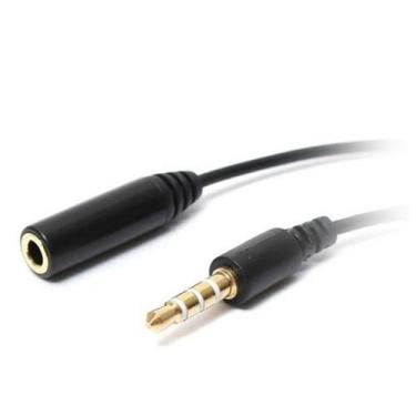 Imagem de Cabo Extensor P3 P2 Celular Fone De Ouvido Microfone Kabu - Alex Cba M