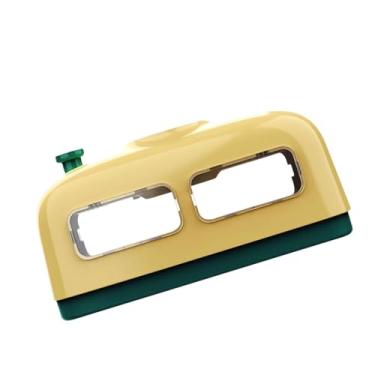 Imagem de Generic Incubadora de ovos 8, incubadora para incubação, controle de temperatura resistente, manual, giro de ovos, incubadora de frango para pombos, ganso, Amarelo Verde