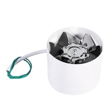 Imagem de Ventilador de Duto de 4 Polegadas, Ventilador de Duto de Reforço Em Linha Ventilador de Exaustão de Ventilação de Lâmina de Aço para Aquecimento Reforço de Resfriamento Crescer