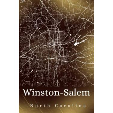 Imagem de Winston-Salem North Carolina: Your city, your region, your home! | Composition Notebook 6x9 plaid 120 pages