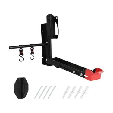 Imagem de Dynwave Suporte de Parede Giratório para Bicicleta, Dobrável, Economiza Espaço para Armazenamento de Bicicletas em Apartamento com