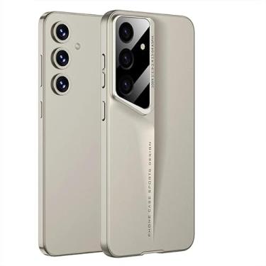 Imagem de Capa Capinha Fosca GKK para Samsung Galaxy S24 FE Anti Impacto Design Slim Prote��o Total Acess�rio Premium Danet (Dourada)