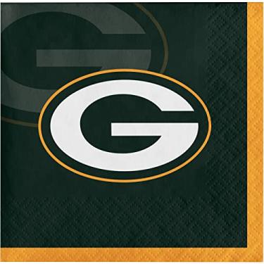 Imagem de Trendware Guardanapos de bebida Green Bay Packers, 48 unidades