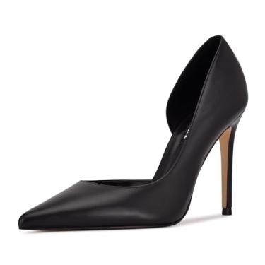 Imagem de Nine West Folowe Pump feminino, Couro preto 004, 42
