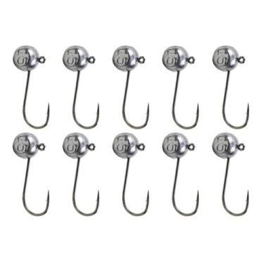 Imagem de Jig Head Facetado 15g (Anzol 5/0) - 10 Unidades - Chumbadas Oficial