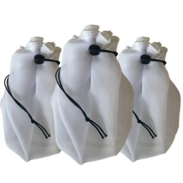 Imagem de Kit 3 Coador Voil Voal Para Suco Verde Leite Queijo Kefir - Joss Decor