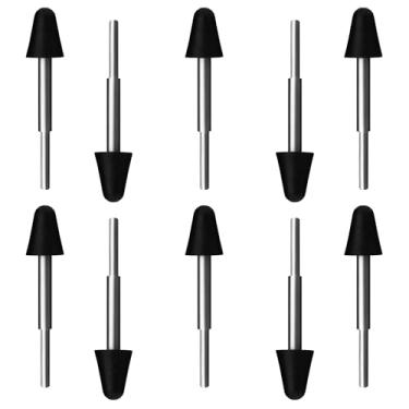 Imagem de Pontas de substituição V-Pen PRO (pacote com 10) para notável caneta Paper Pro – Pontas Stylus pretas premium, garantindo precisão, fácil instalação, durabilidade para uso duradouro