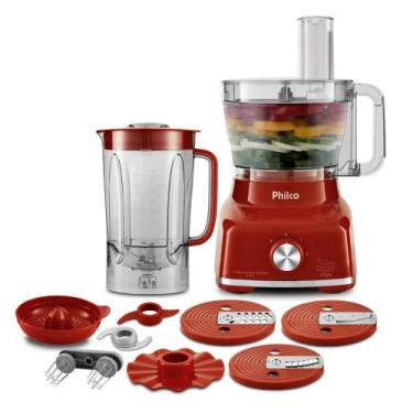 Imagem de Multiprocessador Philco 9 Em 1 1700w Vermelho Philco 220v, 220V