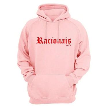 Imagem de Moletom Canguru Flanelado Unissex Racionais Mc's RAP Moda Vintage Blus