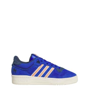 Imagem de Adidas Tênis Rivalry Low 86, Azul escuro/cobre turvo/branco giz, 39