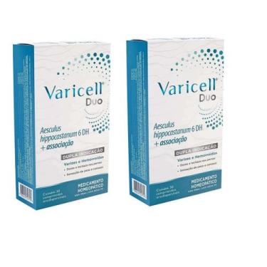 Imagem de Kit 2 Varicell Duo 30 Cpr Varizes E Hemorroidas-Farmoquímica