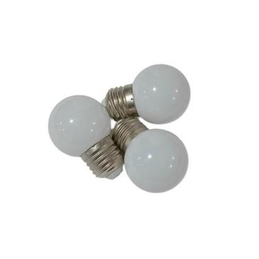 Imagem de Lâmpada branca led bolinha conector E27 G45 de 3W, 2700k FE - Fóton El
