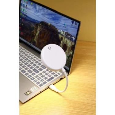 Imagem de Luminária Notebook Led Usb Articulado de Silicone Led - NoBrand