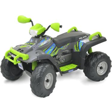 Imagem de Quadriciclo Eletrico PegPerego Polaris Sportsman Twin Lime 12v