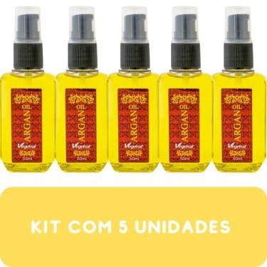 Imagem de Reparador de Pontas Vegetrat Óleo de Argan Frasco 50ml Kit Promocional