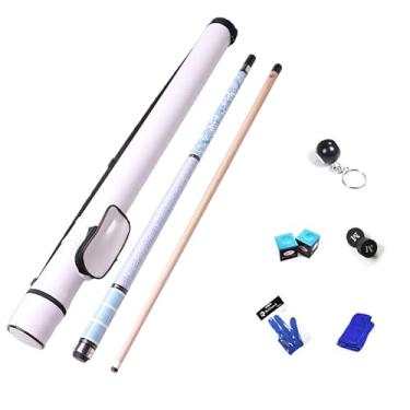 Imagem de Taco de Bilhar Premium, Feito com Madeira Durável, Design Moderno e Construção de Alta Qualidade para Jogos Exigentes (Tacos de bilhar e acessórios+ barril de tacos, 11.8mm)