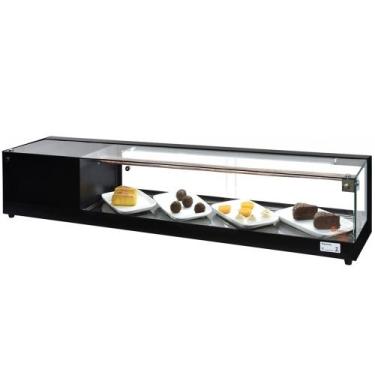Imagem de BC-VFRD1500 - Beta Vitrine Refrigerada para doces Preta 1,50m - 127V -