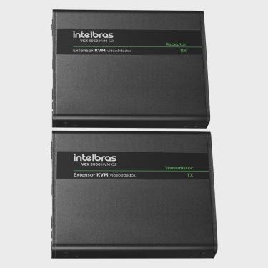 Imagem de Extensor Vídeo e Dados kvm vex 3060 kvm G2 Intelbras