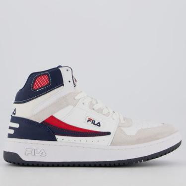 Imagem de Tenis Fila ACD Mid Marinho e Branco, 38