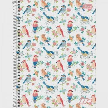 Imagem de Caderno Espiral Capa Dura Universitário 10 Matérias d + Feminino 200 Folhas Tilibra