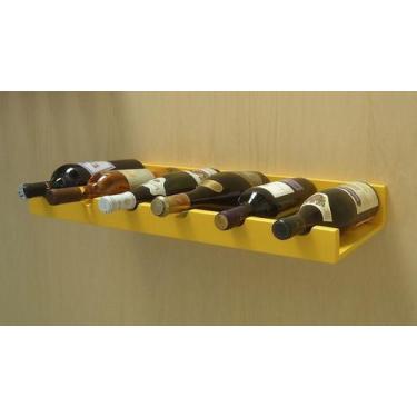 Imagem de Prateleira Adega New Suporte Decorativo para Vinhos e Garrafas - Amare