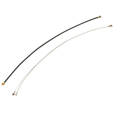 Imagem de 2 peças/conjunto de antena de sinal coaxial cabo flexível peça de reparo para Motorola Moto G Power 2021 XT2117
