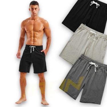 Imagem de Bermuda Shorts Masculina Treino Corrida Academia Moletom MOLETINHO 515-Masculino