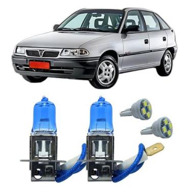 Imagem de Par Lâmpadas H3 12V 55W Super Branca 4300K Astra 1995 A 1998 - FullLig