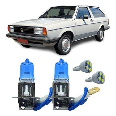 Imagem de Par Lâmpadas H3 12V Super Branca 4300K Parati 1992 A 1999 - FullLight