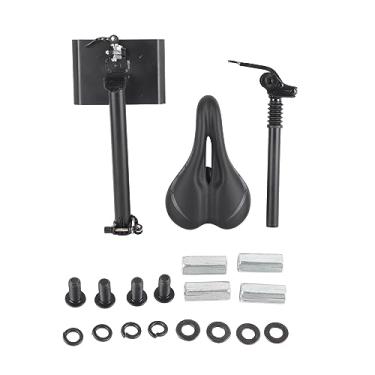 Imagem de plplaaoo Sela de assento de scooter elétrica, selim de assento ajustável para Segway para Ninebot F20 F25 F30 F40 Scooter elétrico ajustável, confortável e com absorção de choque, plplaaoou1qdxbg64n