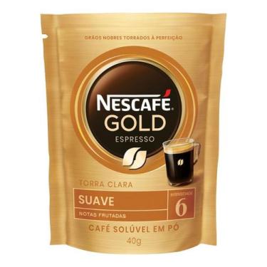 Imagem de Kit c/ 2 Cafe Soluvel Nescafe Gold Suave Sache 40g - Nescafé