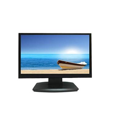 Imagem de 1stPV analógico HD 16:9 monitor de segurança profissional de LED, entrada de vídeo BNC HDMI, ótimo para sistema de CCTV home office, 23.6" HD