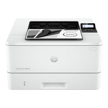 Imagem de HP Impressora Laserjet Pro 4001dn preta e branca