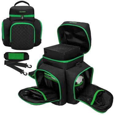 Imagem de Estojo de transporte CROTIRAD compatível com Xbox Series X Green