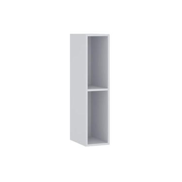 Imagem de Nicho Vertical 20cm Premium Luciane Móveis Cinza Cristal