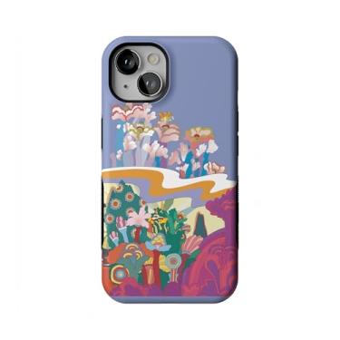 Imagem de Casely Capa para iPhone 13 | Beatles | Beneath The Waves | Submarino Amarelo | Capa ousada compatível com MagSafe