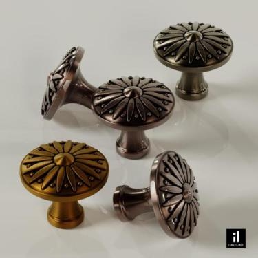 Imagem de Puxador Porta De Armário Ales 106 Cores, Tamanhos e Preços Variados - 