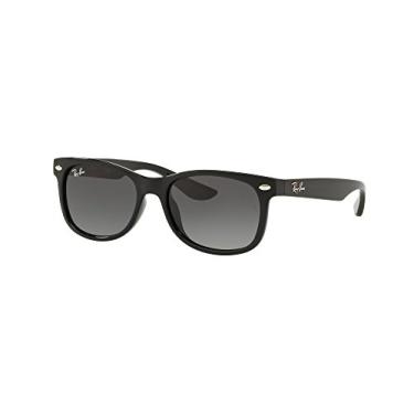 Imagem de Ray-Ban Óculos de sol infantis New Wayfarer Rj9052s, Preto/cinza dégradé, 47 mm