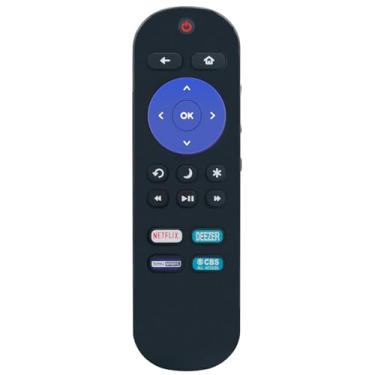 Imagem de Controle remoto de substituição aplicável para Sanyo Roku TV FW32R19F FW40R49F FW55R70F FW65R70F