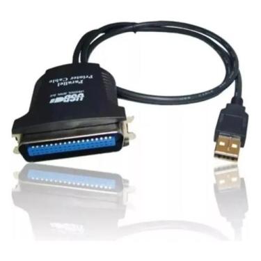 Imagem de Cabo Paralelo Usb Adaptador Impressora Conversor Femea 36pin - Lotus